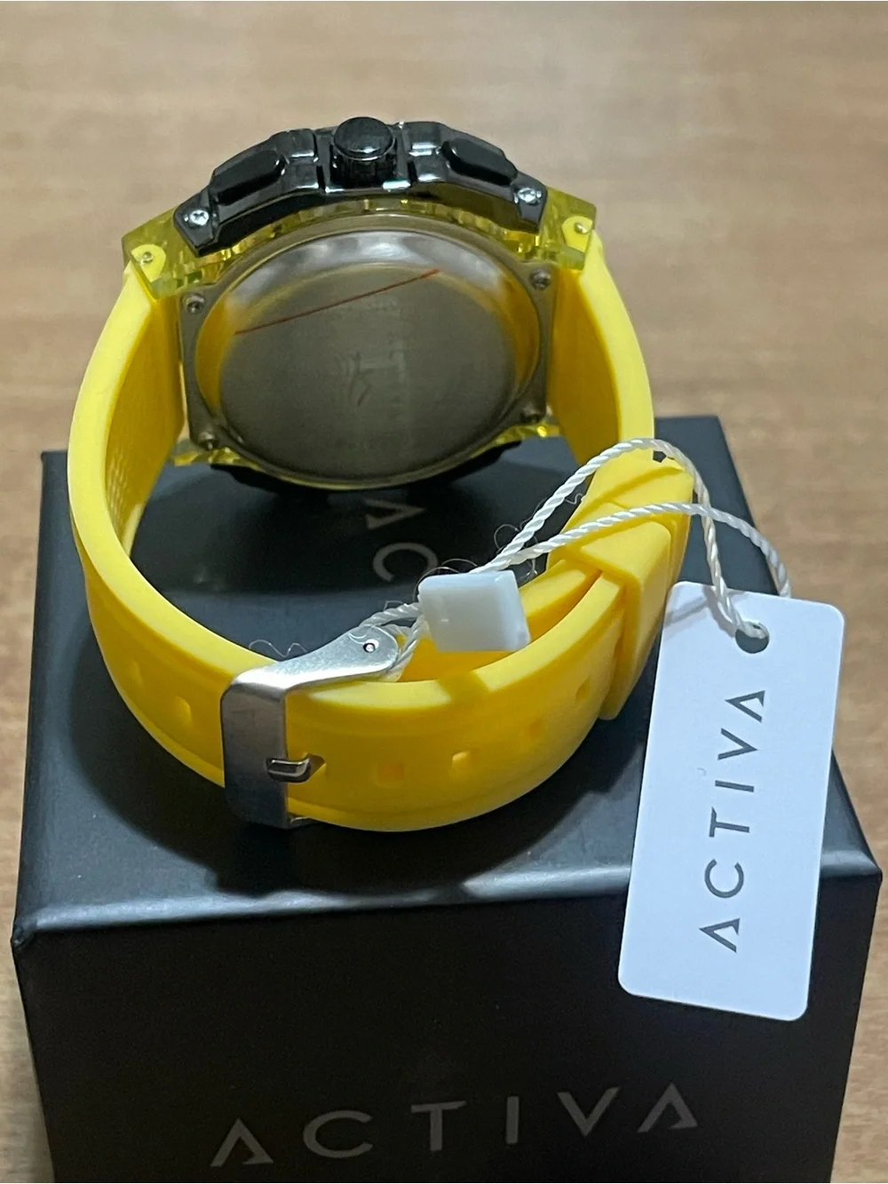 Activa X Invicta Digital Analog Men's Watch - 51mm. Yellow & Black, new.